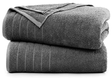 2 X Large Jumbo Bath Sheets 100% Egyptian Cotton Mega Bargain 85 X 165 cm - Towelsbay